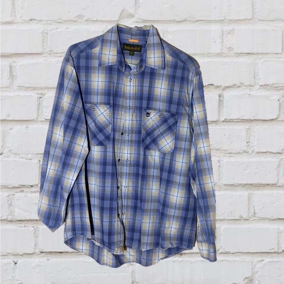 Timberland Other - Timberland Men’s Plaid Cotton Shirt. Size L